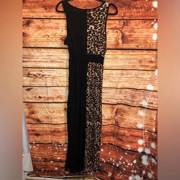Leopard Detail Maxi Dress - Picture 11 of 16